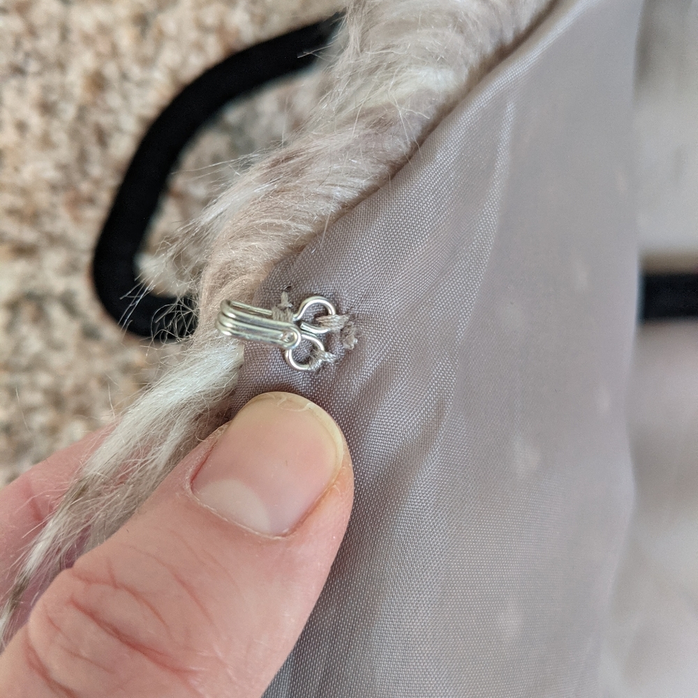 (Freshman Forever) Brown Gray Faux Fur Vest 7/8 - Picture 9 of 11